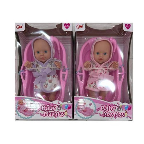 Пупс 919-K (60шт) 19см, ванна 25см, 2 види, в кор-ці, 17-29-9см (шт.)