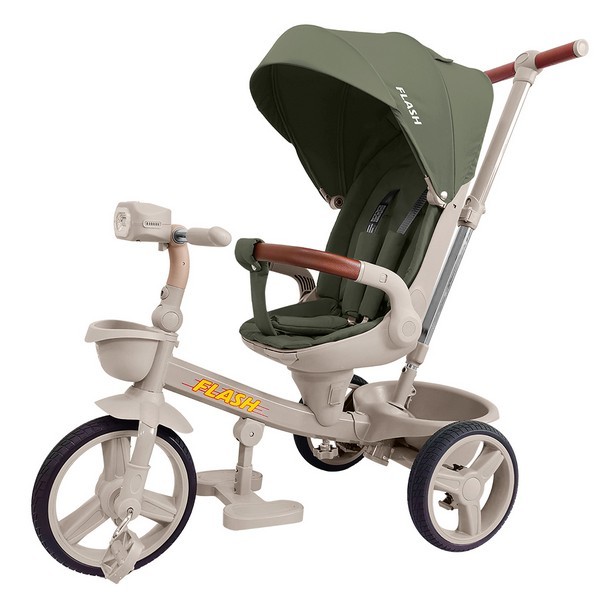 Велосипед триколісний TILLY FLASH T-3812 GREEN /1/ (шт.)