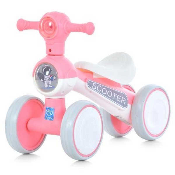 Толокар M 5729-8 (1шт) мотоцикл, д60-ш25-в43см, музика, світло, на бат-ці, рожевий (шт.)