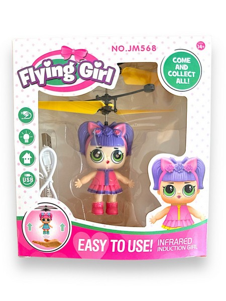 Запускалка-Лялька № РС516  сенсорна .(16*5*18)см (120) (шт.)