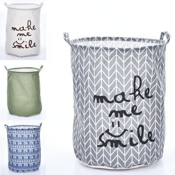 Кошик для iграшок MR 1462 (40шт) діам.40см, висота 48см, 2 ручки, 4 види, у пакеті, 43-44-3см (шт)