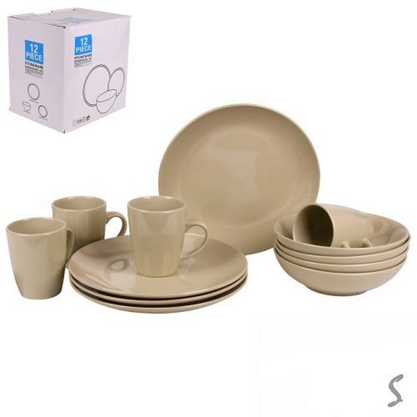 Набір столового посуду 12пр/наб (тарілка 26см, супниця 20см, чашка 420мл) MC5583-1 (2наб) (шт)