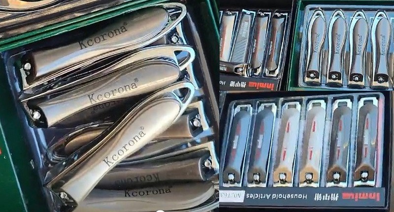 Кніпсер для нігтів в асортименті великий (в уп.12шт) (шт)