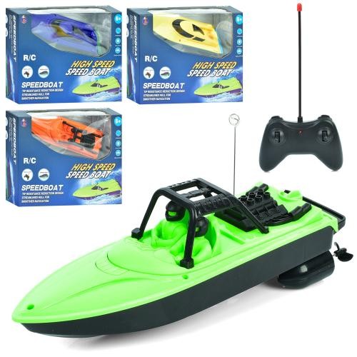 Катер 0036-4-7M (24шт) р/к, 26см, 2 вида по 2 кольори, на бат-ці, в кор-ці, 30-23-9см (шт)