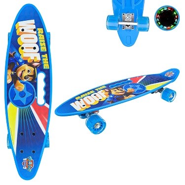 Пенні борд  арт. PP2502 (8шт)  Paw Patrol 60*17 см, колеса PU світло 60х17х12 см (шт)