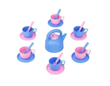 Набір посуду "Казкове чаювання"  20 предметів, арт. 4905, Набір дитячий, Бамсик (шт)