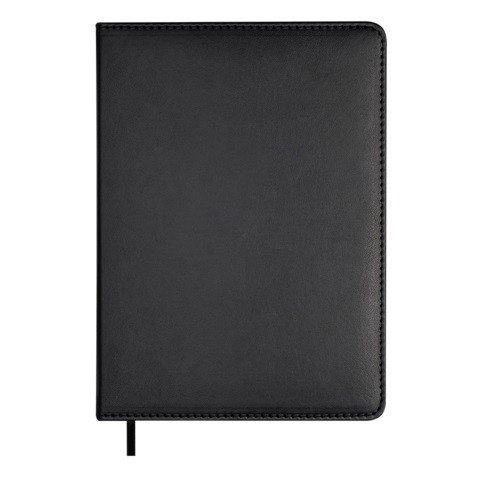 Щоденник недат. PRIME, A5, чорний, штуч.шкіра/поролон, 336 стор BM.20380-01 (шт)