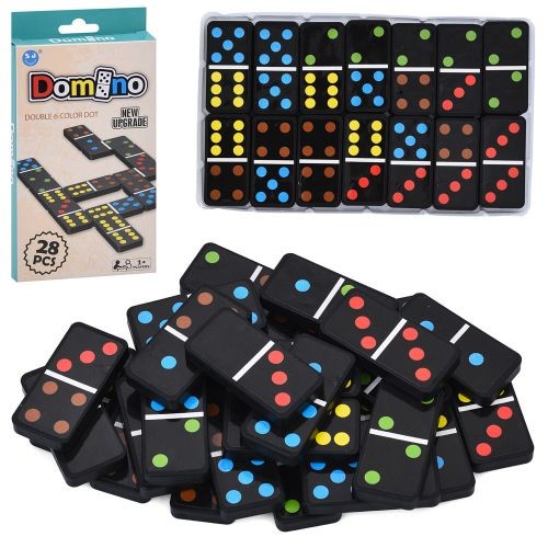 Доміно 3896-53 (240шт) 28шт, пластик, в кор-ці, 9-17-1,5см (шт)