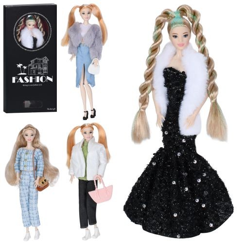 Лялька 885-A6-A11-A12-A13 (30шт) 31см, шарнірна, 4 види, в кор-ці, 19,5-39-6см (шт)