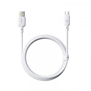 Кабель Baseus Silky Series Fast Charging Cable USB-A to Type-C 100W 1м White (P10377703213-00) (шт)