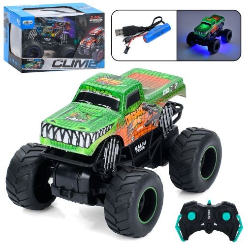 Джип KM665-1A-3A (24шт) р/к, акум, 13см, 1:32, світло, корпус не б'ється, гумові колеса, USBзарядне, (шт)