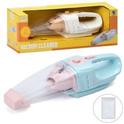 Пилосос XS-25016 (24шт) 27см, звук, пінопластові кульки, 2 кольори, на бат-ці, в кор-ці, 33-11-9см (шт)