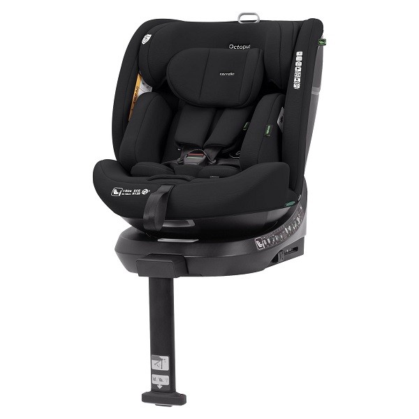 Автокрісло CARRELLO Octopus CRL-16002 Midnight Black i-Size 40-150см ISOFIX, поворот, опор.стійка /1 (шт)
