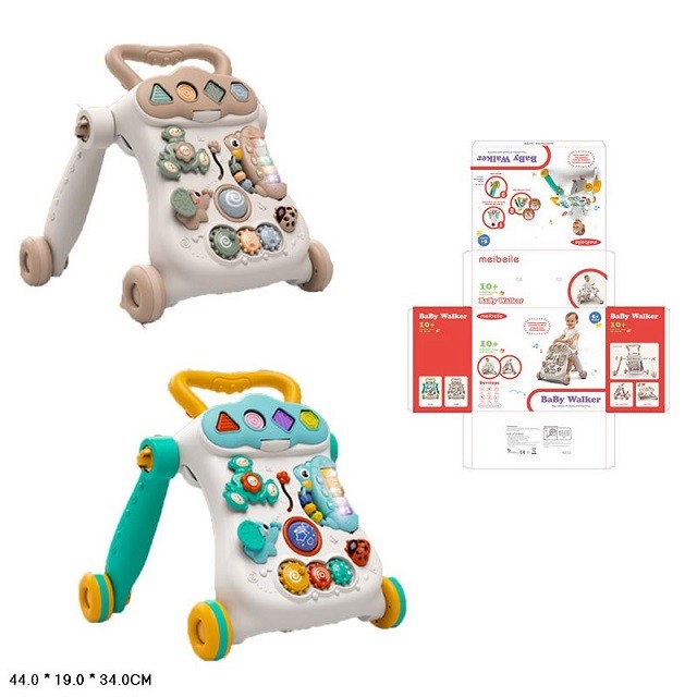 Каталка ігр.центр Перші кроки 01233 батар.муз.світ.2кол.кор.44*19*34 /6/ (шт)