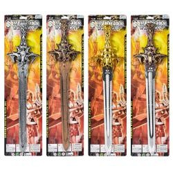 Меч 915D-915-1BC-915-5B (144шт) 58см, 4 кольори, на листі, 17-63-3см (шт)