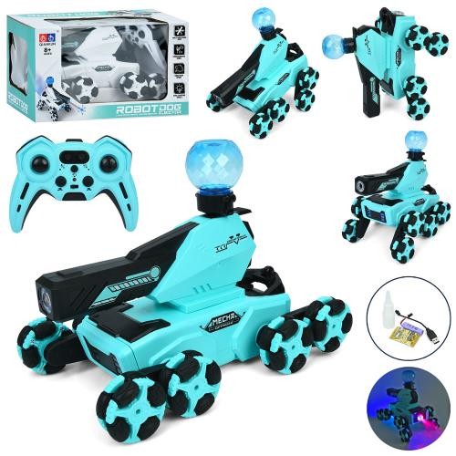 Танк 112438 (8шт) р/к2.4G, акум, 27см, трюковий, стріляє водяними кулями, звук, світло, пара/дим, ко (шт)