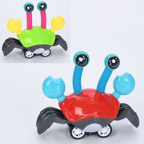 Іграшка HY9303 (72шт) краб,  17-13,5-8,5см, Поп Туб/Pop tube, телескопічний, інерційний/їздить, 2 ко (шт)