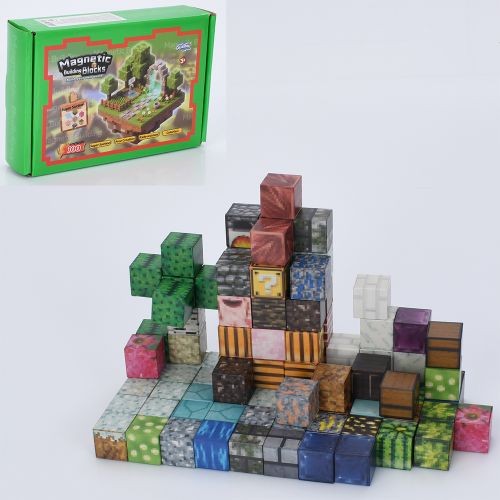 Конструктор 5803 (12шт) магнітний, куб 2см, 100дет, в кор-ці, 20-13-4,5см (шт)