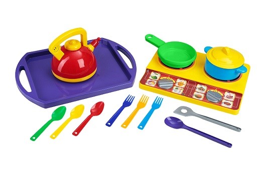 Посуд № 5 Юна господарочка" №5 (14-ел) арт 048/5,Набір дитячий, Бамсик (шт)