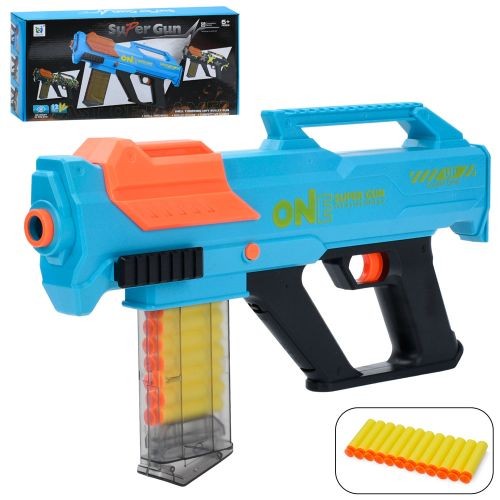 Автомат 506 (24шт) 43см, м'які кулі-присоски 12шт, в кор-ці, 45,5-21,5-7,5см (шт)