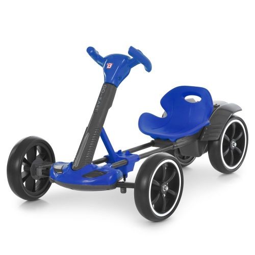 Електрокарт M 6072EBR-4 (1шт) р/к2,4G, 1мотори35W, 1акум6V4AH, EVA, BLUETOOTH, музика, світло, синій (шт)