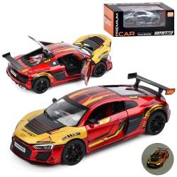 Машина AP-2051 (12шт) АвтоСвіт, 1:24, метал, інерц, 20,5см, звук, світло, відчиняються двері/капот/б (шт)