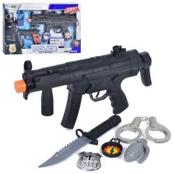 Набір амуніції 802-4-5 (18шт) поліція, 2 види, 5-6 предметів, в кор-ці, 46,5-29,5-4,5см (шт)