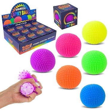 Антистрес YabbaDabba арт. YD2540 (288шт) наповнювач PVA 7,5см 6 кольорів 12шт дисплей бокс 26х18.5х6 (шт)