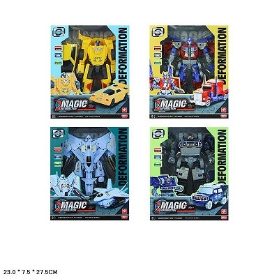 Трансформер арт. JJ303A-D (48шт/2) 4 види,у короб.,23*7,5*27,5см (шт)