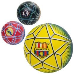 М'яч дитячий MS 4876 (120шт) 9 дюймів, 60г, 3 види (клуби) (шт)