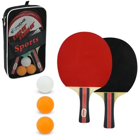 Набір для настільного тенісу арт. TT23632 (40шт)  2 ракетки, 3 м'ячики у сумці товщина 7 мм (шт)