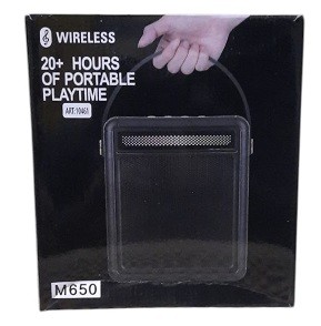 Портативна колонка m 650 bt (30) 10461 (шт)