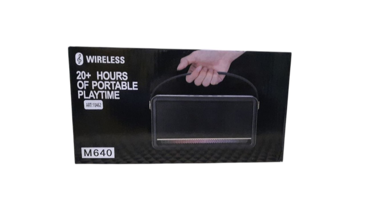 Портативна колонка M 640 BT (40) 10462 (шт)