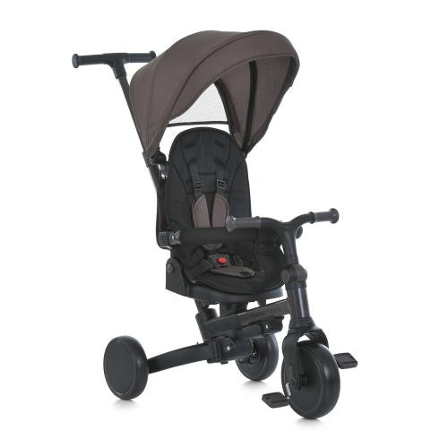 Велосипед MT 1036 brown (1шт) 3 кол.EVA (8/7),алюм.рама,поворот,складн., коричневий (шт)