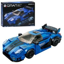 Конструктор Qman 91006 (18шт) гонка, машина, 16,3-7,4-4,8см, 319дет, в кор-ці, 35-25-6,5см (шт)