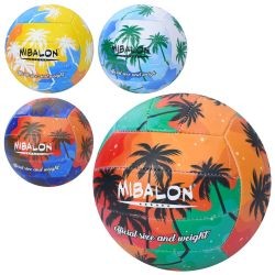 М'яч волейбольний MS 4863 (30шт) офіційний розмір, ПУ, 240-260г, 4 кольори, у пакеті (шт)