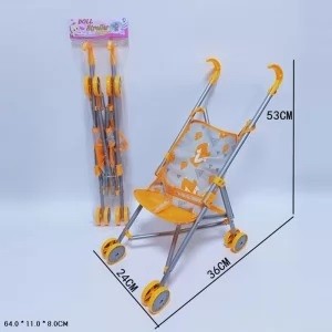 Коляска для ляльки 239B-8 метал.кул.64*8*11 /36/ (шт)