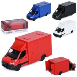 Машина KT5471W (24шт) метал, інерція, 1:48, 12см, відчиняються двері, гумові колеса, 4 кольори, в ко (шт)