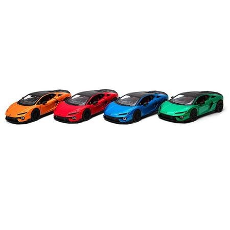 Модель легкова LAMBORGHINI Temerario 5'' KT5482W  метал.інерц.відкр.дв.4кол../96/ (шт)