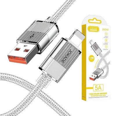 Кабель USB JOKADE 044 лайтнінг сірий (шт)