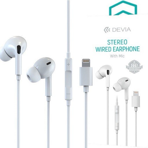 Smart Series Stereo Wired Earphone (Lightning) (шт)