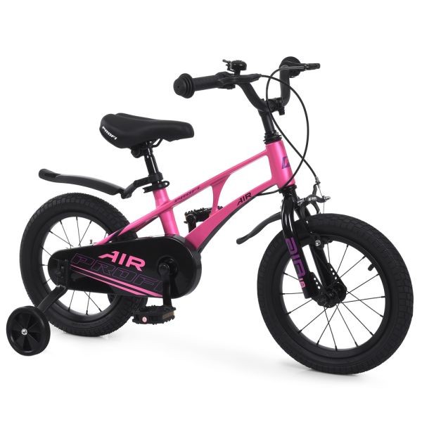 Велосипед дитячий PROF1 AIR Standart Plus 18д. MB 181060 pink (1шт) SKD75,магнез.рама,ст.вилка,ст.об (шт)