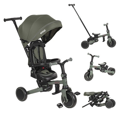 Велосипед триколісний TILLY SNAP T-391 ЗЕЛЕНИЙ /1/ (шт)