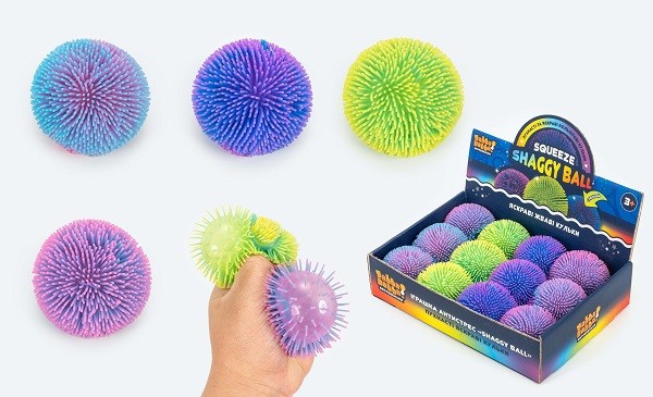 Антистрес YabbaDabba арт. YD2535 (72шт) куля 6см 4 кольори 12шт дисплей 23*16*5,5см (шт)