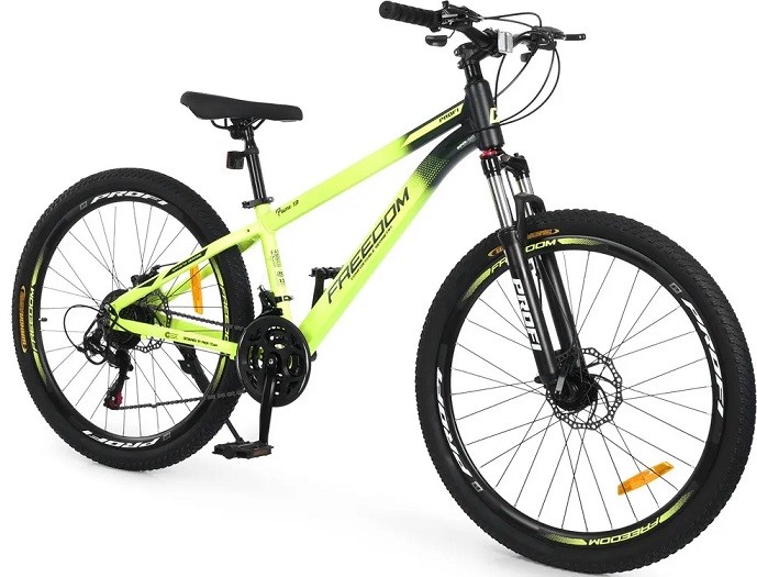 Велосипед PROFI FREEDOM 26 д. FD-2601 (1шт) алюм.рама 13",SKD85%,SHIMANO 21SP,швидкознім.кол.,промпі (шт)