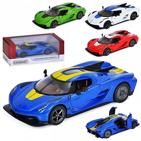 Модель легкова KOENIGSEGG JESKO Absolut (Livery Edition) 5'' KT5473FW  метал.інерц.відкр.дв.4кол.кор (шт)