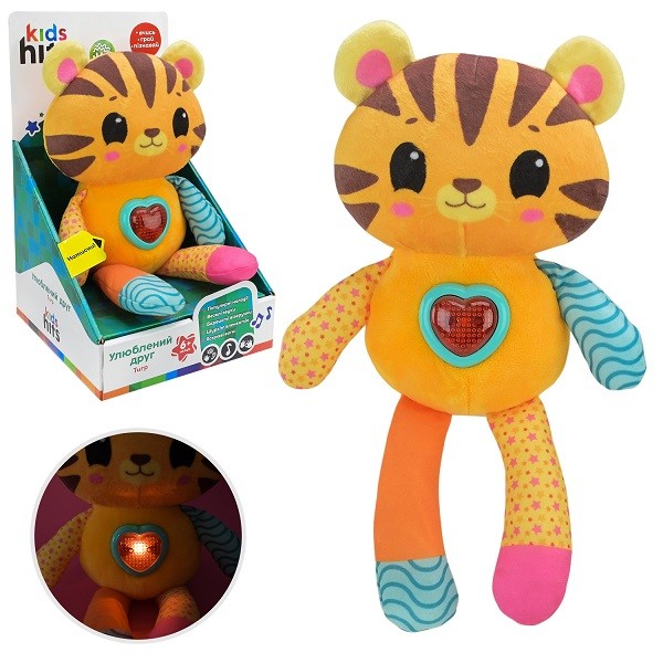 Муз розв.Улюблений приятель Kids Hits арт. KH13/002 (24шт)Тигр, батар,вірші, мелодії, фрази, пісня, (шт)