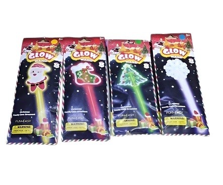 Паличка новорічна неон "Glow Wand" 20см R62598 (360шт) (шт)