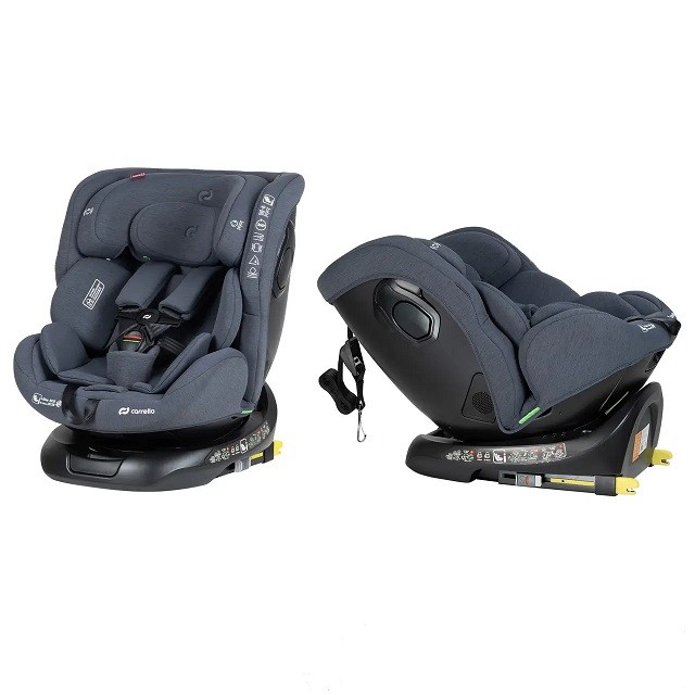 Автокрісло CARRELLO Asteroid 2.0 CRL-15802 Deepwater Grey i-Size 40-150см ISOFIX, поворот, якір /1/ (шт)