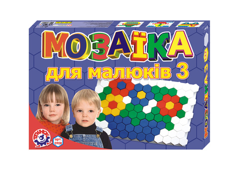 Іграшка "Мозаїка для малюків 3" 10шт.0908 (шт.)